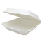 8" Bagasse Meal Box - 250 Per Pack