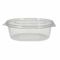 375cc rPET Oval hinged salad container (8x50)