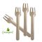 Set of 4 Heavy Duty Kraft Paper Fork.