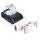 The Digitax F2 taxi printer using a high-quality thermal roll to produce a clear, professional receipt, protecting the printer's print heads.