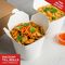 Spiritpak White Noodle Box with noodle stir fry  and rice
